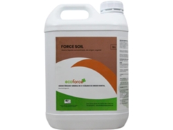 CULTIVERS Abono Concentrado Líquido con Aminoácidos Ecológico 5 L Regenerador de la Vida del Suelo. Force Soil