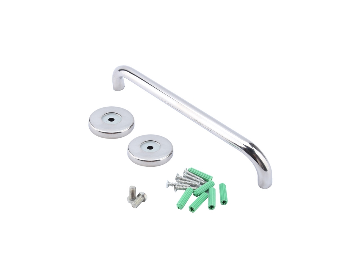 Barra De Apoyo De Acero Inoxidable Para Baño, Antideslizante, Con Acceso Para Toallas Y Papel Higiénico.