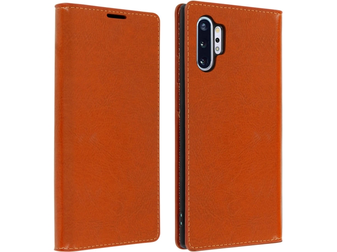 Funda Samsung Galaxy Note 10+ AVIZAR Wallet Marrón