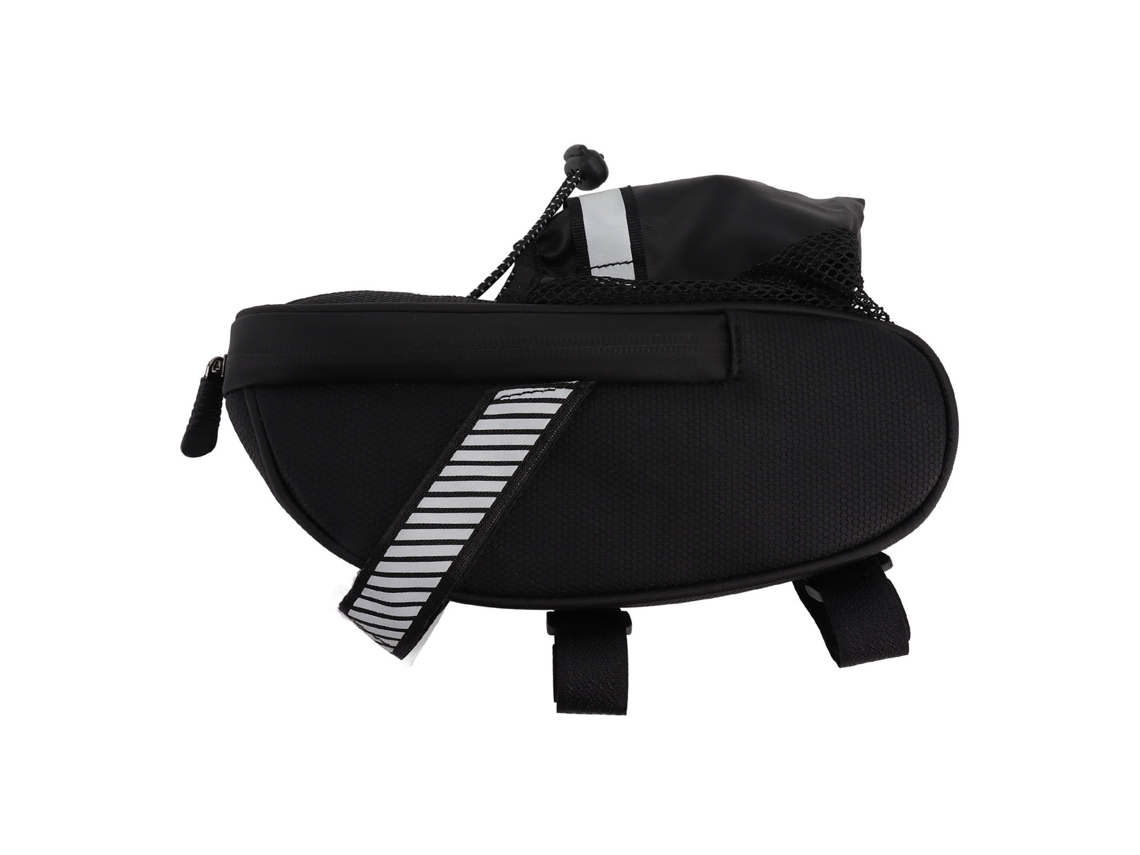 Bolsa Impermeable Para Sillín De Bicicleta Con Amplio Compartimento Y Portabotellas.