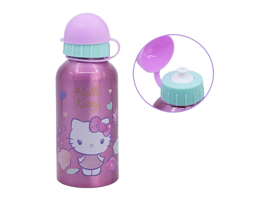Botella Pequeña Aluminio 400 Ml Hello Kitty