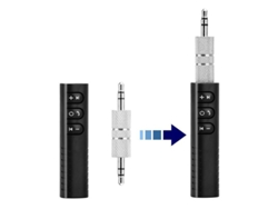Receptor Bluetooth Eifson con conector de 3,5 mm, kit Bluetooth para coche, receptor de audio manos libres