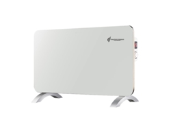 Radiador Eléctrico Móvil De Vidrio Sorimo Sannover 1000 W Blanco