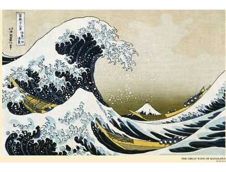 Póster GF Gran Ola de Kanagawa (91.5x61 cm)