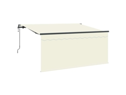 Maison Exclusive - Toldo Retráctil Crema 300 X 200 Cm Tela