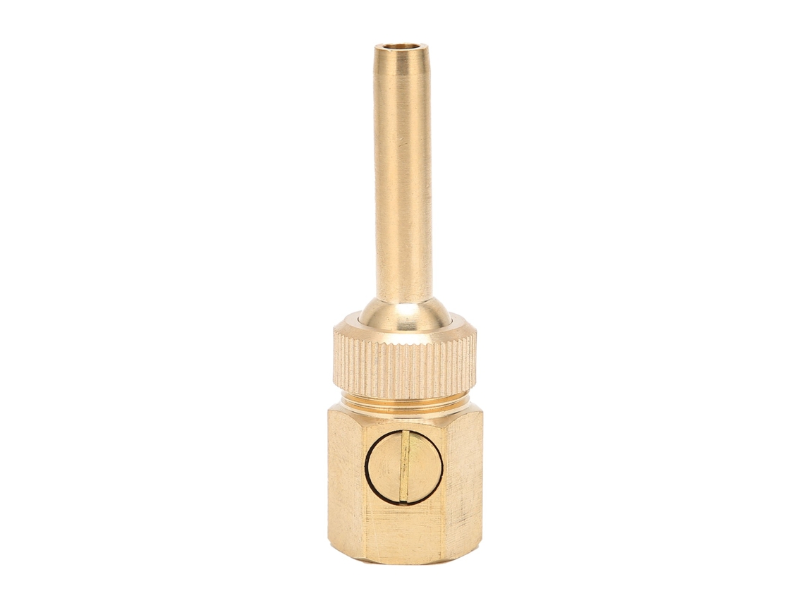 Boquilla De Latón Ajustable Con Válvula Para Estanque, Rosca Hembra De 1/2" (20 Mm).