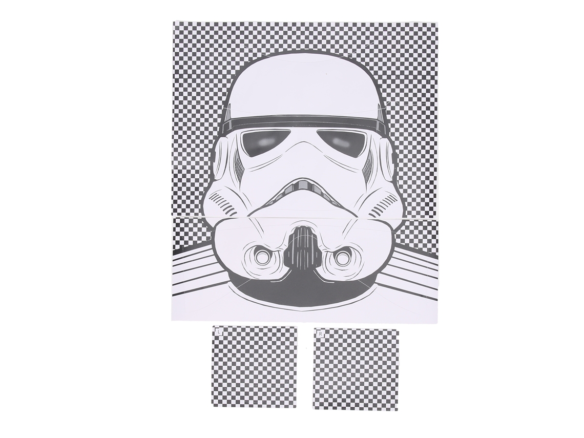 Adhesivo Protector Para Gafas De Realidad Virtual Oculus Quest 2, Adhesivos De Pvc Removibles, Diseño De Peón En Blanco Y Negro.