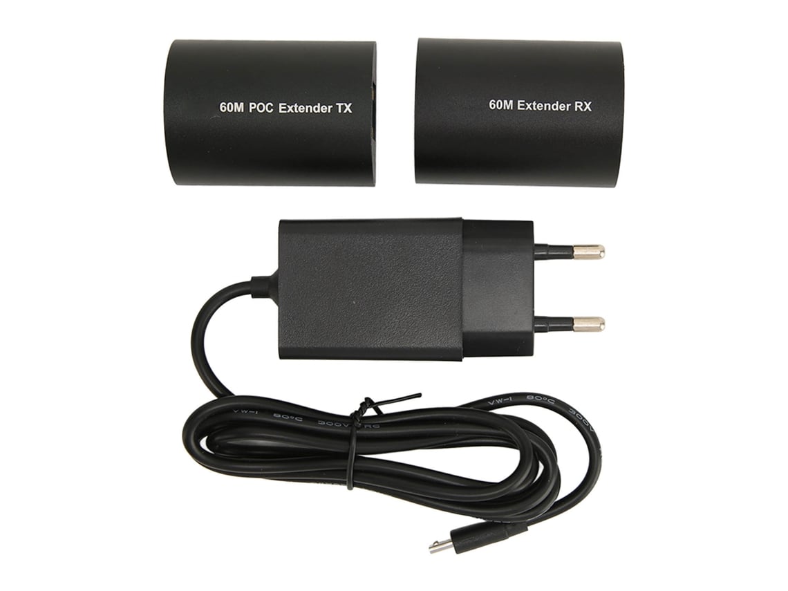 Extensor De Interface Multimídia Hd 60m Com Cat5 Cat6 Cat7 Ethernet E Plugue Eu Para 1080p