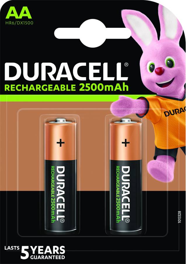 Pilas recargables STAY AA 2400 MAH (2 unidades)