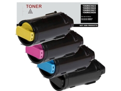 Paquete 4 Cartuchos de Toner Compatible Con Xerox Versalink C600