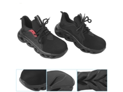 Zapatos De Seguridad Para Hombre Con Punta De Acero Anti-golpes Y Anti-punzones Transpirables Zapatos Industriales Talla 42