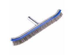 Cepillo de alambre de acero de 18 pulgadas para piscinas (para limpiar el fondo y las paredes de la piscina, apto para estanques y aguas termales)