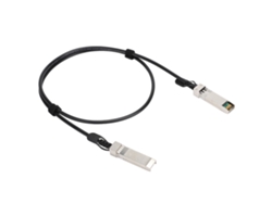 Cable Dac Sfp A Sfp De 25 Gbps De Pvc Negro Para Routers, Firewalls, Tarjetas De Red Y Transceptores, 1 M