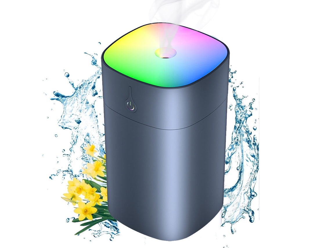 Humidificador 400ml usb - Plantas/bebés/coche (automático)