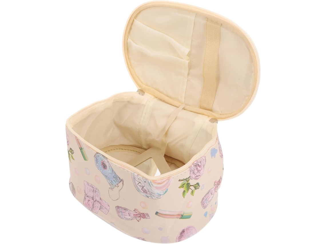 Neceser De Maquillaje, Estuche Cosmético Portátil Con Cremallera, Bolsa De Viaje
