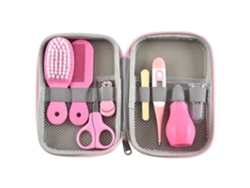 Kit De Cuidado Infantil Eva, Set De 8 Piezas, Azul (incluye Aspirador Nasal Y Cortaúñas)