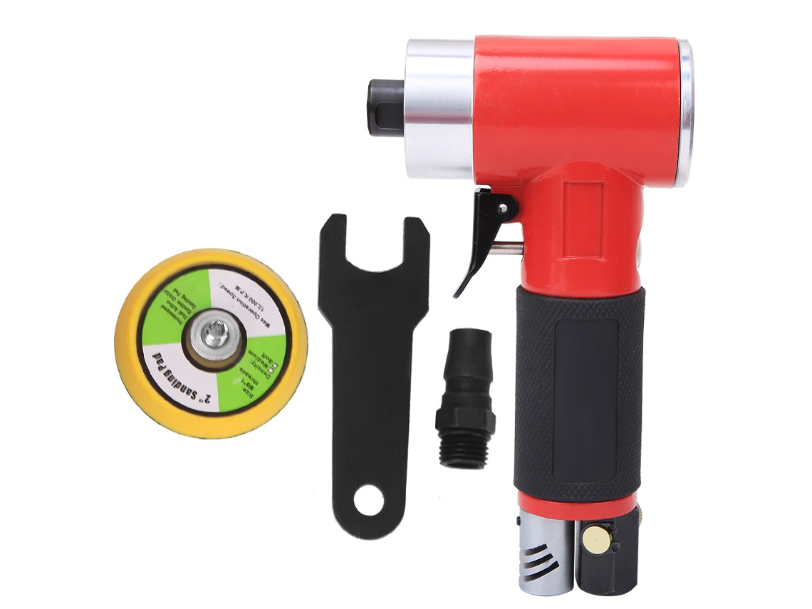 Pulidora Neumática, Máquina Pulidora Con Disco De 2 Pulgadas, 15000 Rpm, Conexión Rápida Japonesa, Concéntrica