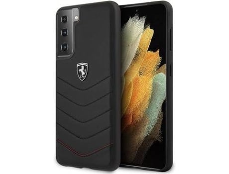 Carcasa Samsung Galaxy S21 Plus FERRARI Blanco