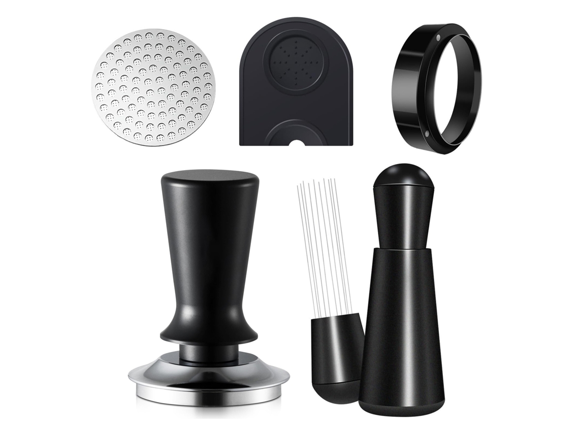 Kit de accesorios Eifson para café expreso de 51 mm, martillo inferior con fuerza constante y rosca plana