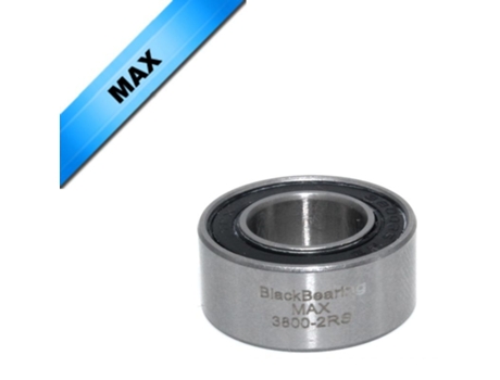 Rodamiento Black Bearing MAX - 3800-2RS 10 x 19 x 7 mm