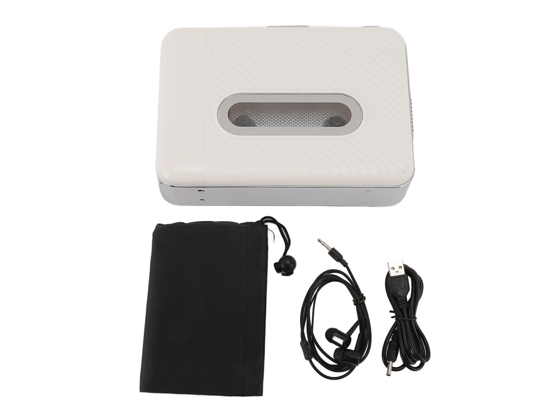 Reproductor De Casetes Portátil/convertidor De Mp3 Con Inversión Automática Para Portátil/pc