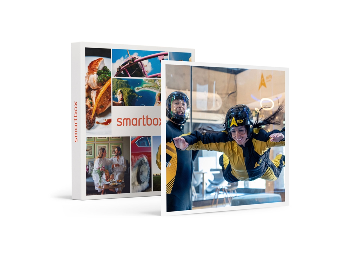 Caja Regalo SMARTBOX 5 vuelos en túnel de viento en Madrid para 1 persona