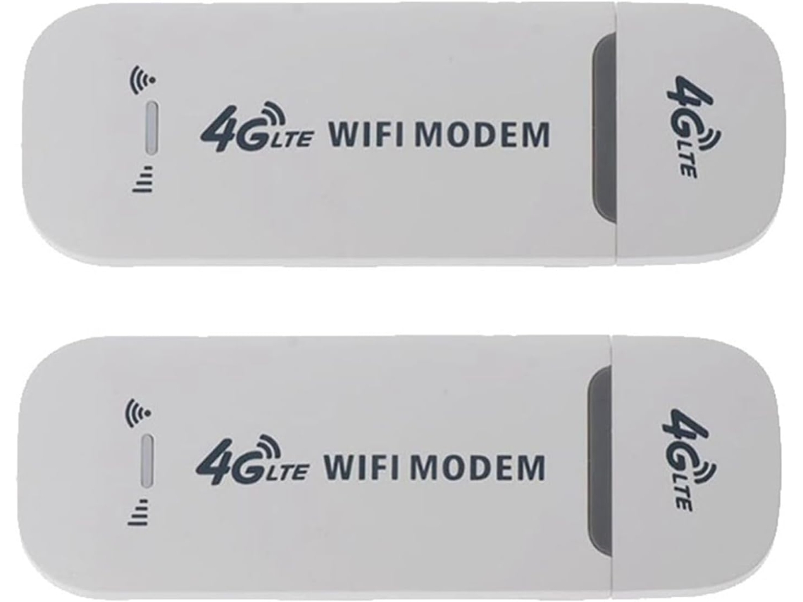 4 Adaptadores De Red Módem Usb 4g Lte Con Tarjeta Sim, Punto De Acceso Wifi Y Router Para Windows Xp, Vista, 7/10 Y 10 4