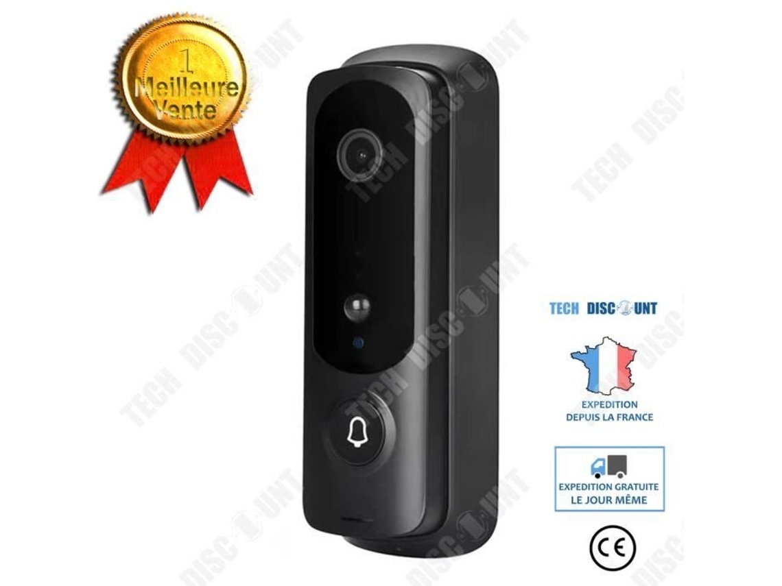 Videoportero Inteligente Td 1080p Con Detección Pir, Batería 18650, Inalámbrico, Brilvibera_gsg