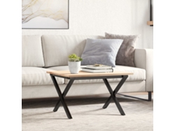 Patas De Mesa De Centro Estructura X Acero 60x40x38 Cm
