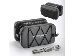 Bolsa Para Cuadro De Bicicleta, Tubo Superior, 1 Litro, Con Hebilla De Liberación Rápida Para Bicicletas De Carretera Y De Montaña.
