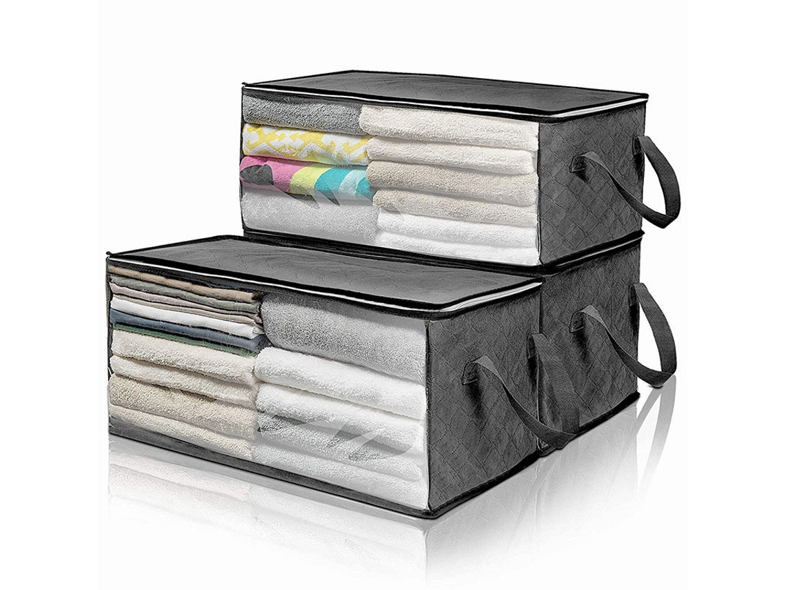 Bolsas De Almacenamiento De Ropa Gris