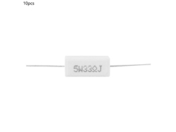 10 Piezas Resistencia Cemento Potencia 5w 33r 5% Componentes Electrónicos Para Pcb