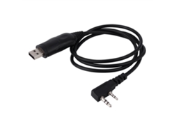 Cable De Programación Usb Para Radios Walkie-talkie Baofeng Wanhua Kenwood Uv 5r Con Controlador