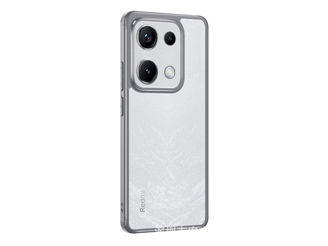 Capa Fosca Para Celular Com Textura Semelhante À Pele, Para Proteção Contra Quedcapa Única Cinza - Xiaomi 14t