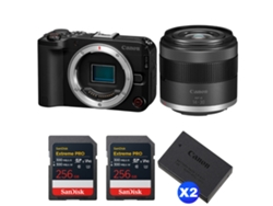Canon Eos R50 V + Rf-s 14-30mm F/4.5-6.3 Is Stm Pz + 2 Sandisk 256gb Extreme Pro Uhs-ii Sdxc + 2 Canon Lp-e17 + Ebook Pricedirect