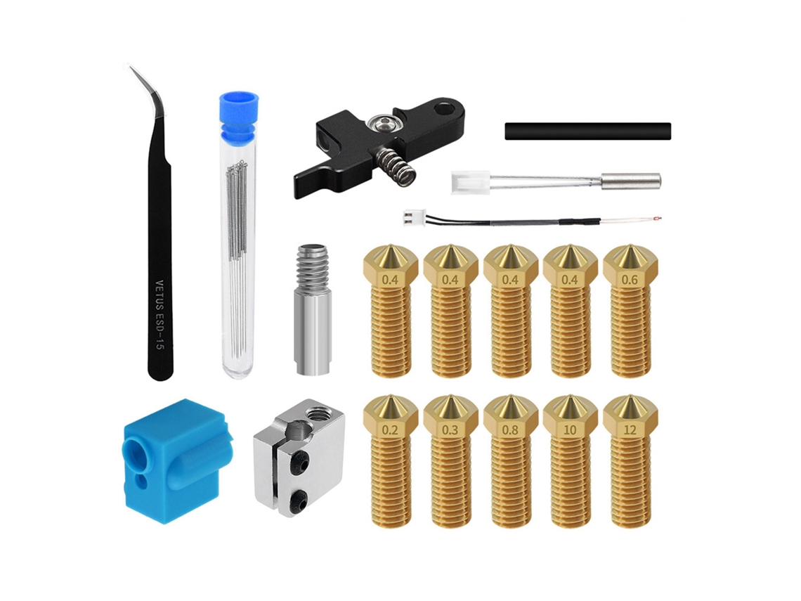 Kit De Extrusora Volcano Con Boquillas Para Impresoras 3d Artillery Sidewinder X1 Y Genius