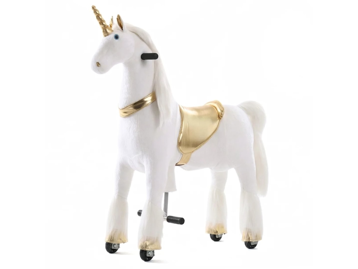 Vrooomy Caballo Mecánico Para Niños L - 6 A 9 Años - Caballo De Juguete - Oro