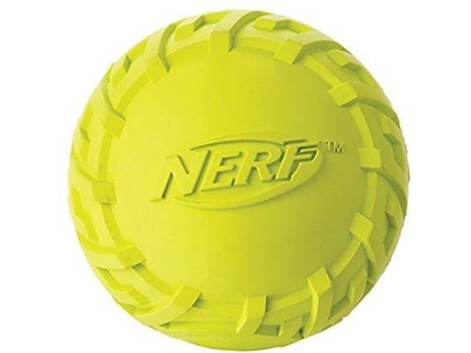 Pelota para Perros NERF Tire Squeak Verde (S)
