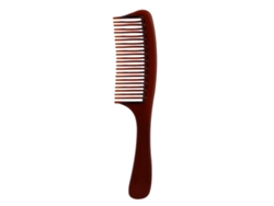 Peine Para Hombre Con Dientes Anchos, Abs De Alta Calidad, Para Aplicación Profesional De Aceite Y Peinado, Color Marrón.