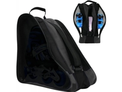 Bolsa Para Patines, Bolsa Transportadora Aireada Para Patines De Hielo/inline/roller, Mochila Oxford Con Asa De Hombro Y Superior Bpz