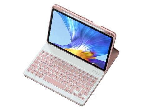 Carcasa Flip Cover y Teclado Bluetooth YIMGOTTA HK-M7115 para Huawei Matepad Air 11.5