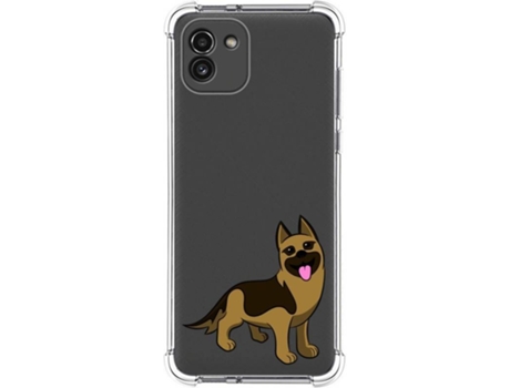 Carcasa para Samsung Galaxy A03 TUMUNDOSMARTPHONE Dibujos Antigolpes Perros 03 Multicolor