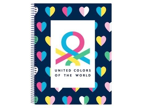 Cuadernos SAFTA Corações benetton