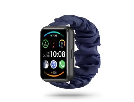 Correa Huawei Watch Fit 2 Pulsera Scrunchie Azul