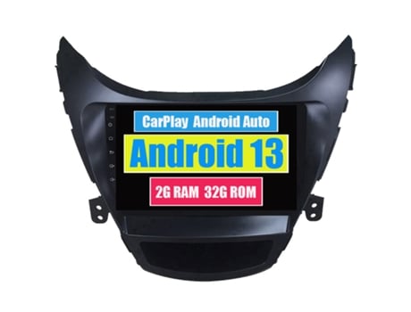 Autoradio Multimedia ROVERONE para Hyundai Elantra 5 JK GD MD UD 2011 - 2015 CarPlay Android Coche Radio Bluetooth Navegación