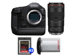 Canon Eos R1 + Rf 100mm F/2.8 L Macro Is Usm + 2 Sandisk 256gb Extreme Pro Cfexpress Type B + Canon Lp-e19 + Ebook Pricedirect