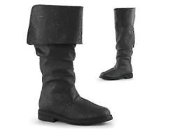 Botas Medievales De Cuero Jack Sparrow Pirata Renacimiento Larp Disfraz Botas De Guerrero Vintage Para Hombre