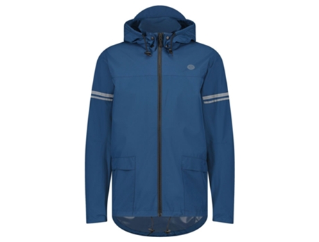 Casacos AGU Casaco Essential Rain Azul L Homem