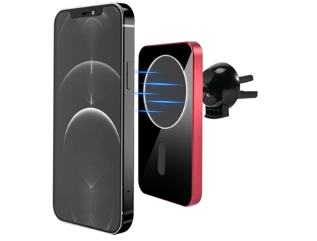 Cargador Carro Sem Carregamento Rápido Magsafe YIZHOOD Rojo