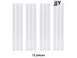 (12 Piezas) Alfombrillas Antideslizantes, Material Pvc, Seguras Y Antideslizantes.